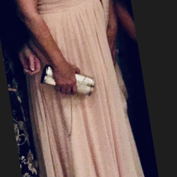 EMBELLISHED LACE AND CHIFFON EVENING GOWN - Picture 3 of 3